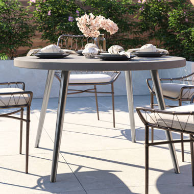 Modern garden best sale dining table